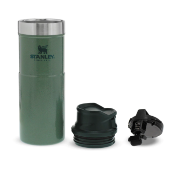 Stanly Thermos Rejsekrus 047L Hammertone Gron dele