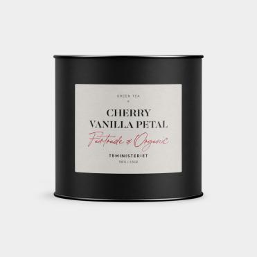 fairtrade cherry vanilla petal organic